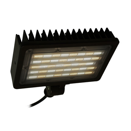 LED Flood Light Lumen Wattage Selectable 9,000/12,000/16,000LM 50W/70W/100W Kelvin Selectable 3K/4K/5K Built-In Photocell