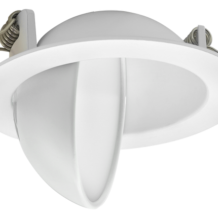 2 Inch Floating Gimbal Recessed LED Downlight with Integrated J-Box Kelvin Selectable 27K/3K/35K/4K/5K