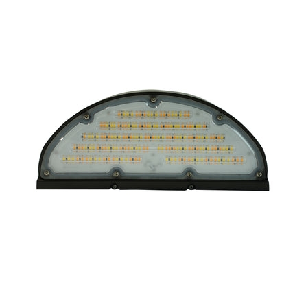 Half Moon LED Wall Pack Lumen Selectable 8,000/10,000/13,000LM Kelvin Selectable 3K/4K/5K Built-In Photocell