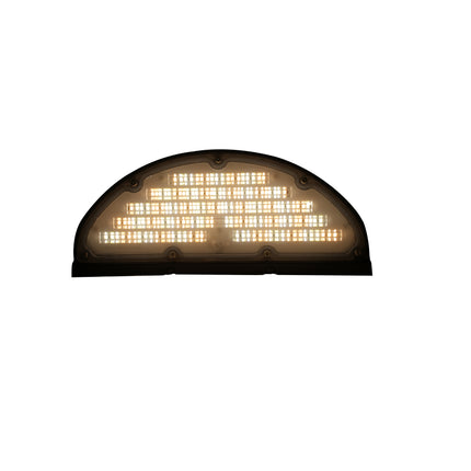 Half Moon LED Wall Pack Lumen Selectable 8,000/10,000/13,000LM Kelvin Selectable 3K/4K/5K Built-In Photocell