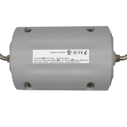 Emergency Driver for LED UFO Round Highbays 30W-60W Max Output