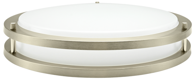 10/12/14/16/18 Inch LED Ceiling or Wall Mount Double Ring Fixture Kelvin Selectable 27K/3K/35K/4K/5K