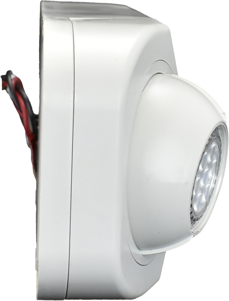 Luz de emergencia LED MR-16 semiempotrada