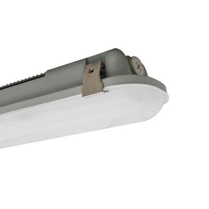4FT LED Vapor Tight Fixture Lumen Selectable 5,000/6,000/7,000LM Kelvin Selectable 35K/4K/5K Plug-In Sensor Ready