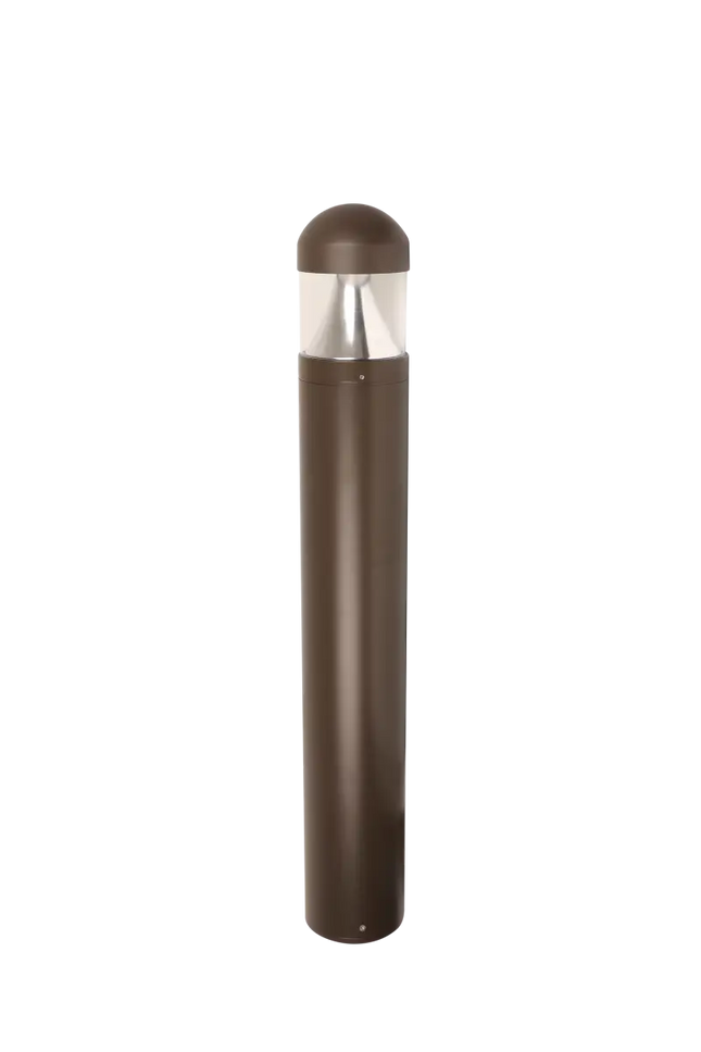 Round Dome Top LED Bollard Lumen Selectable 1,800/2,500/3,200LM Kelvin Selectable 3K/4K/5K - Let There Be Lighting