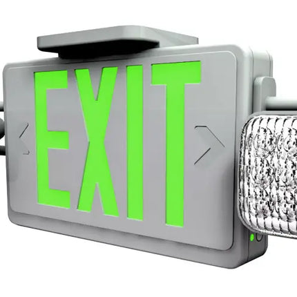 Standard LED Exit & Emergency Combo with Battery Backup - Let There Be Lighting