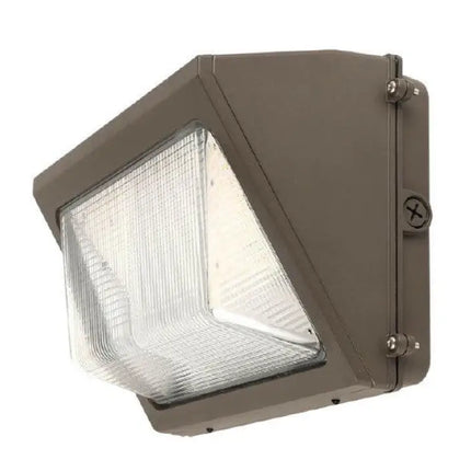 Traditional Style LED Wall Pack with Internal EM Driver Lumen Selectable 10,500/13,100/16,100LM Kelvin Selectable 4K/5K - Let There Be Lighting